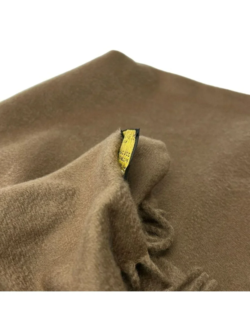 Louis Vuitton Scarf Light Brown Cashmere